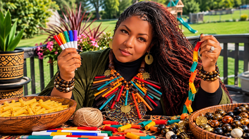 Before the beads, there were noodles…