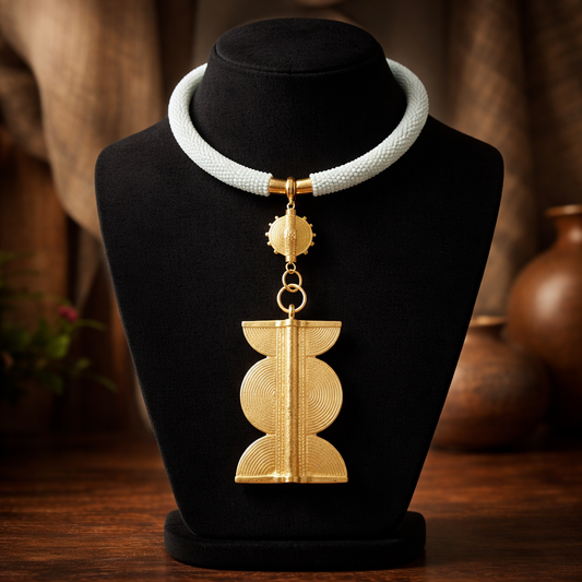 Ashanti Royal Coil Necklace