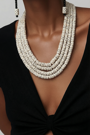 Multi Layer Beaded Lady