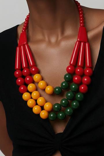 Beaded Layers In Africa