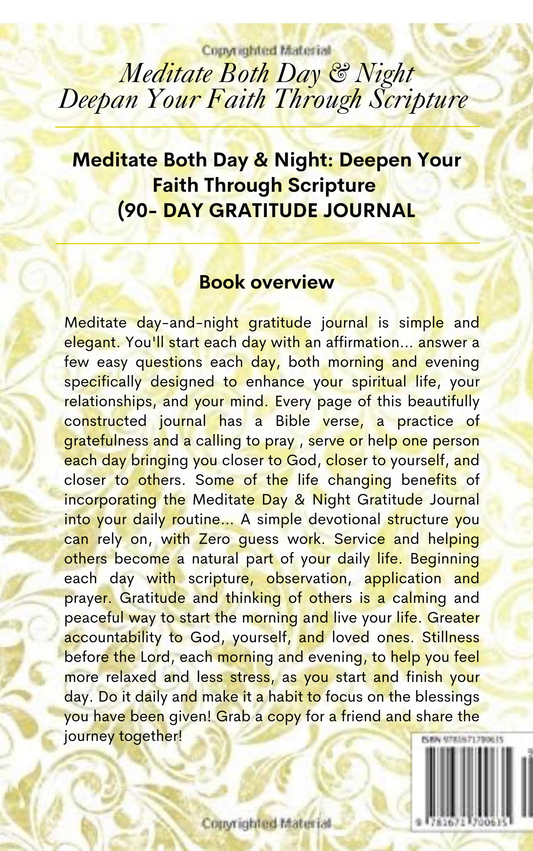 Meditate Both Day & Night